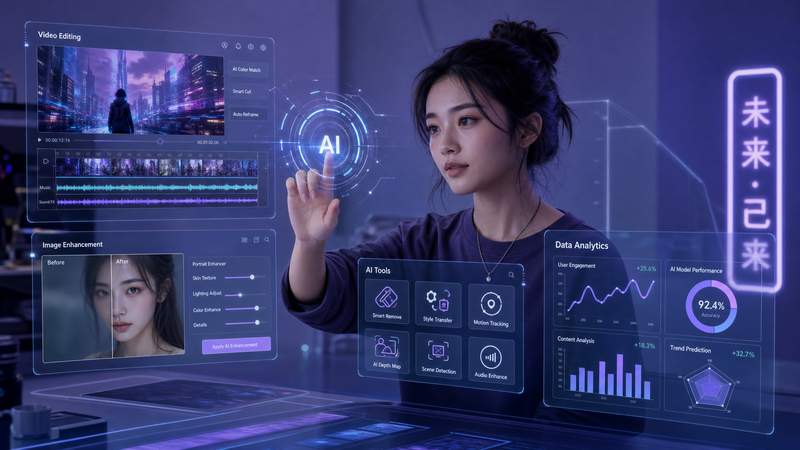 高清动漫AI智能内容创作平台