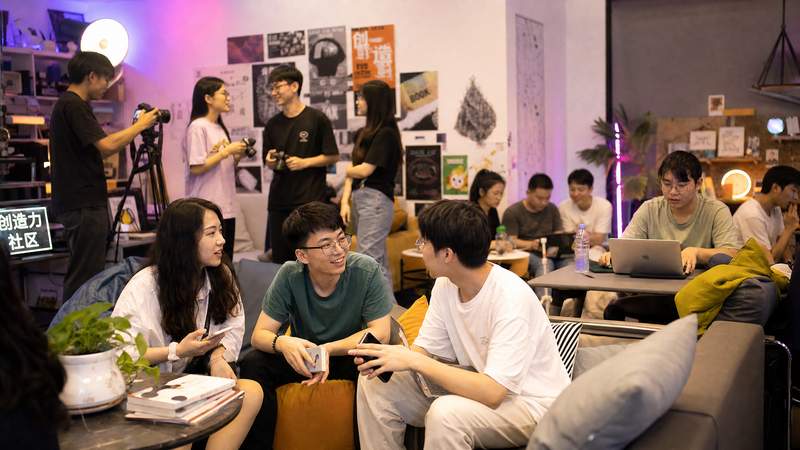 高清动漫社区活动现场